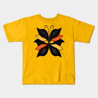 Beautiful Butterfly Weird Abstract Insect Kids T-Shirt